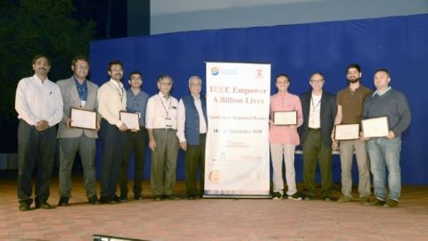 Award ceremony for IEEE EBL competition