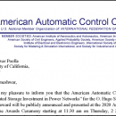 2020 American Automatic Control Council O. Hugo Schuck Best Paper Award